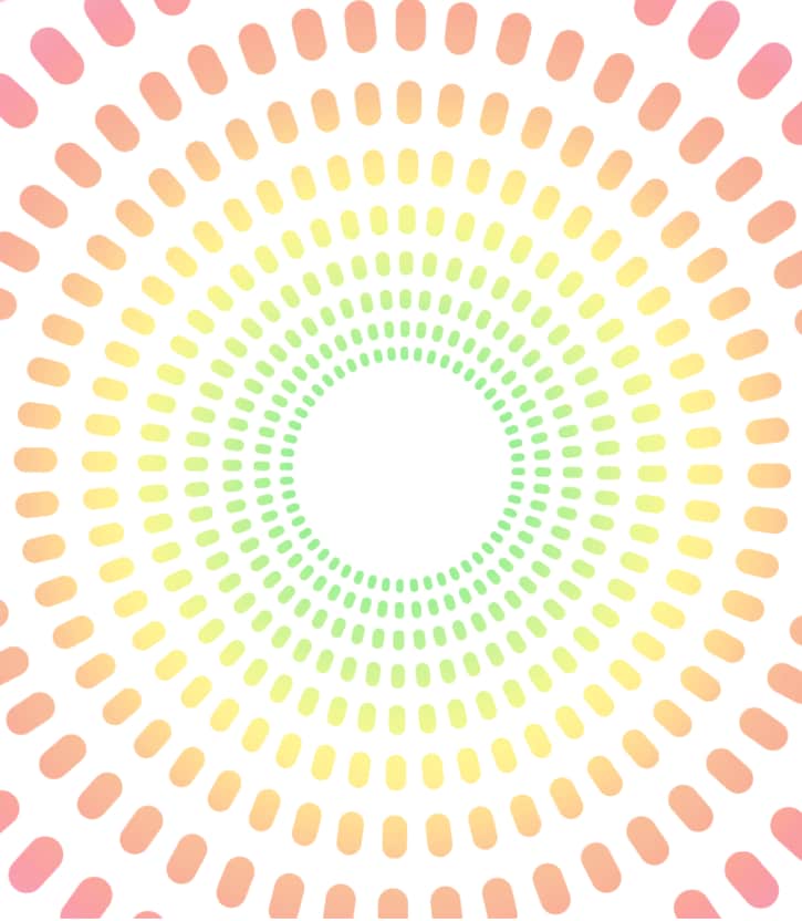 Tic Tac® Chewy colorful rays background